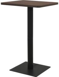 vidaXL sötétbarna bisztróasztal 78, 5 x 78, 5 x 107 cm (321929) - vidaxl