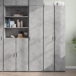 vidaXL betonszürke szerelt fa magasszekrény 40x42, 5x185 cm (3281402)
