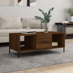 vidaXL barna tölgyszínű szerelt fa dohányzóasztal 102 x 50 x 40 cm (829315)