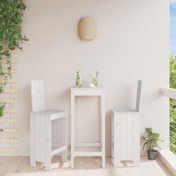 vidaXL 2 db fehér tömör fenyőfa ülőke 40x42x120 cm (825353)