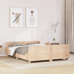 vidaXL tömör fenyőfa ágy matrac nélkül 135 x 190 cm (3302288)