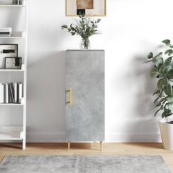 vidaXL betonszürke szerelt fa tálalószekrény 34, 5 x 34 x 90 cm (828528)
