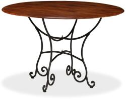 vidaXL tömör akácfa étkezőasztal mézszínű felülettel 120 x 76 cm (245642)
