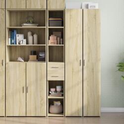 vidaXL sonoma tölgy színű szerelt fa magasszekrény 30 x 42, 5 x 185 cm (846238)