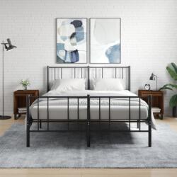 vidaXL 2 db barna tölgyszínű éjjeliszekrény 40 x 35 x 50 cm (830747)