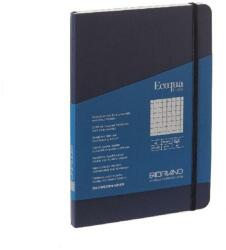 Fedrigoni Ecoqua Plus A5 80 lapos sötétkék kockás notesz (19621104)