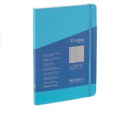 Fedrigoni Ecoqua Plus A5 80 lapos türkiz kockás notesz (19621111)