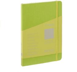Fedrigoni Ecoqua Plus A5 80 lapos világoszöld kockás notesz (19621106)