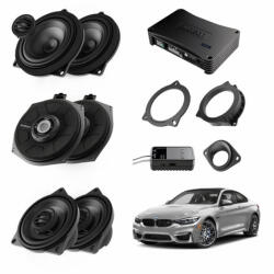Audison Pachet sistem audio Plug&Play Audison dedicat BMW K4E X4M + Amplificator AP 8.9bit 520W + Conectica dedicata - vagauto - 8 470,00 RON