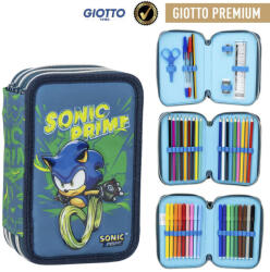 Cerda Sonic, a sündisznó - Prime 3 emeletes töltött tolltartó (CEP2700001152)