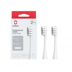 Oclean Professional clean fogkefe fej (2db) ezüst (OCL554038) (OCL554038)