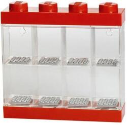 LEGO® tároló - Minifigura 8 db piros (40650001) (40650001)