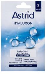 Astrid Hyaluron Rejuvenating And Firming Facial Mask mască de față cu efect de întinerire și fermitate 2x8 ml pentru femei Masca de fata