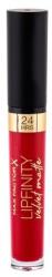 MAX Factor Lipfinity Velvet Matte 24HRS ruj de buze lichid cu efect mat 3.5 ml nuanţă 025 Red Luxury