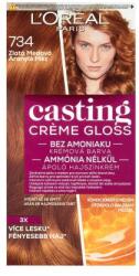 L'Oréal Casting Creme Gloss vopsea de păr păr vopsit toate tipurile de păr 48 ml nuanţă 734 Golden Honey pentru femei