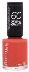 Rimmel 60 Seconds Super Shine lac de unghii 8 ml nuanţă 404 Ora-Ngy Vibe