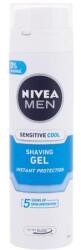 Nivea Men Sensitive Cooling gel de barbierit fara alcool 200 ml pentru bărbați