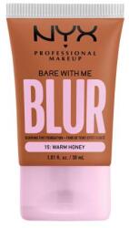 NYX Professional Makeup Bare With Me Blur Tint Foundation fond de ten mat cu acoperire medie 30 ml nuanţă 15 Warm Honey