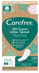 Carefree Organic Cotton Normal absorbante zilnice cu un strat superior din bumbac organic 30 buc pentru femei