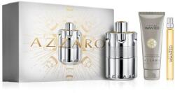 Azzaro Wanted set: EDP 100 ml + EDP 10 ml + gel de duș 75 ml pentru bărbați