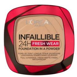 L'Oréal Infaillible 24H Fresh Wear Foundation In A Powder fond de ten pudrat rezistent 9 g nuanţă 140 Golden Beige