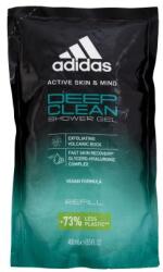 Adidas Deep Clean gel de duș cu efect exfoliant Rezerva 400 ml pentru bărbați