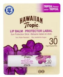 Hawaiian Tropic Lip Balm SPF30 balsam hidratant pentru buze cu protecție uv și aromă tropicală 4 g