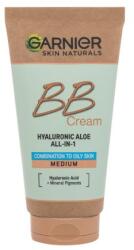 Garnier Skin Naturals BB Cream Hyaluronic Aloe All-In-1 SPF25 cremă bb colorantă cu efect mat pentru tenul mixt și gras 50 ml nuanţă Medium