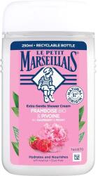 Le Petit Marseillais Extra Gentle Shower Cream Organic Raspberry & Peony cremă de duș hidratantă 250 ml unisex