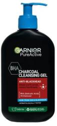 Garnier Pure Active Charcoal Cleansing Gel gel de curățare împotriva punctelor negre 250 ml unisex