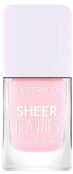 Catrice Sheer Beauties Nail Polish lac de unghii cu efect translucid 10.5 ml nuanţă 040 Fluffy Cotton Candy