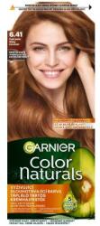 Garnier Color Naturals vopsea permanentă de păr cu uleiuri hrănitoare 40 ml nuanţă 6.41 Sweet Amber pentru femei