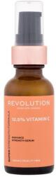 Revolution Beauty Vitamin C 12.5% Radiance Strength Serum ser de regenerare pentru luminozitate și netezirea pielii 30 ml pentru femei