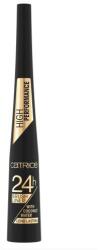 Catrice 24H Brush Liner Longlasting tuș de ochi rezistent 3 ml nuanţă 010 Ultra Black