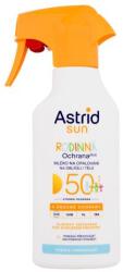 Astrid Sun Family Milk Spray SPF50 lotiune bronzanta spray in ambalaj avantajos rezistentă la apă 270 ml