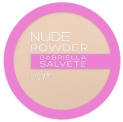 Gabriella Salvete Nude Powder SPF15 pudra compacta 8 g nuanţă 01 Pure Nude