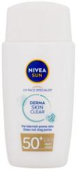 Nivea UV Face Specialist Derma Skin Clear SPF50+ protecție solară lejera cu efect matifiant 40 ml pentru femei