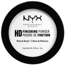 NYX Professional Makeup High Definition Finishing Powder pudră minerală 8 g nuanţă 01 Translucent