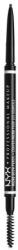 NYX Professional Makeup Micro Brow Pencil micro creion pentru sprâncene 0.09 g nuanţă 06 Brunette