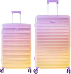 AGA Bőrönd szett AGA Travel MR4673 - Yellow& Purple - Lila/sárga (K19544)