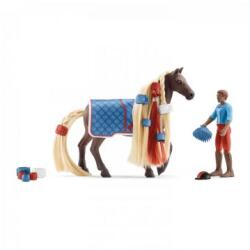 Schleich Horse Club: Set pentru Ã®ncepători - Leo Èi Rocky 42586 Figurina