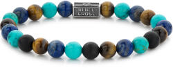 Rebel & Rose Bracelet Mix Turquoise 925 RR-8S006-S-M mens, férfi