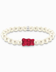 Thomas Sabo A2154-017-10-L15 Goldbears Pearl Bracelet red 15 cm, női