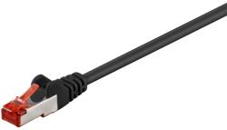 Goobay S/FTP CAT6 Patch Kábel - 50 m, Fekete