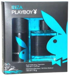 Playboy Ibiza for him SET: edt 100ml + Dezodor 150ml férfi parfüm