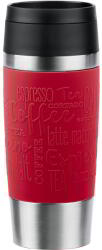 emsa Travel Mug Classic Termosz Bögre - 360 ml, Sötét vörös (N2020400)