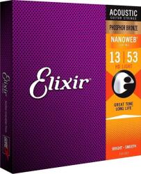 Elixir 16182 Nanoweb 13-53 Corzi chitare acustice (16182)