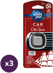 Ambi Pur Car Old Spice autósillatosító (3x2 ml)