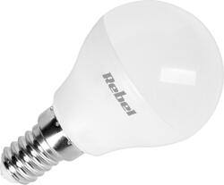 Rebel LED izzó E14 G45, 8W, 3000K, 230V (ZAR0519-1)