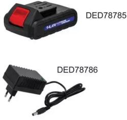 Dedra Csere töltő 14, 4V Li-Ion 1h a DED7878 DED78786-hoz (DED78786)